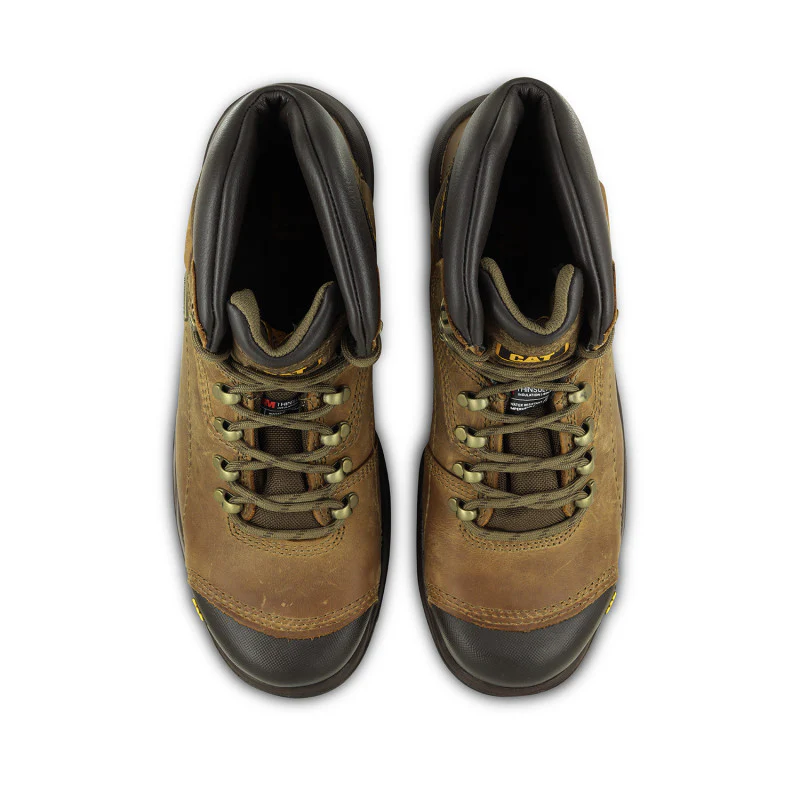 BOTA DIELÉCTRICA TÉRMICA CAT DIAGNOSTIC HI ST COLOR CAFÉ PARA HOMBRE - Image 4