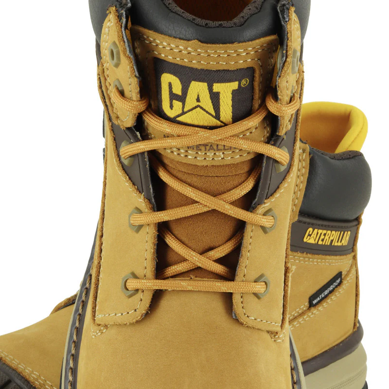 BOTA DIELÉCTRICA WATERPROOF CAT EXCAVATOR SL COLOR MIEL PARA DAMA - Image 5