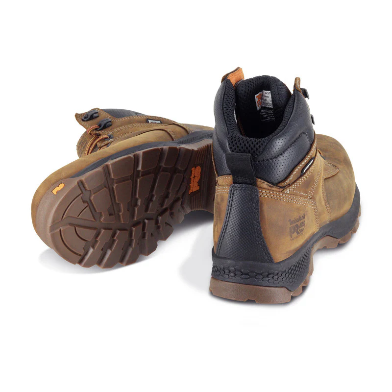 BOTA INDUSTRIAL A5T87 DIELÉCTRICA TIMBERLAND PRO WATERPROOF COLOR CAFE PARA HOMBRE - Image 3