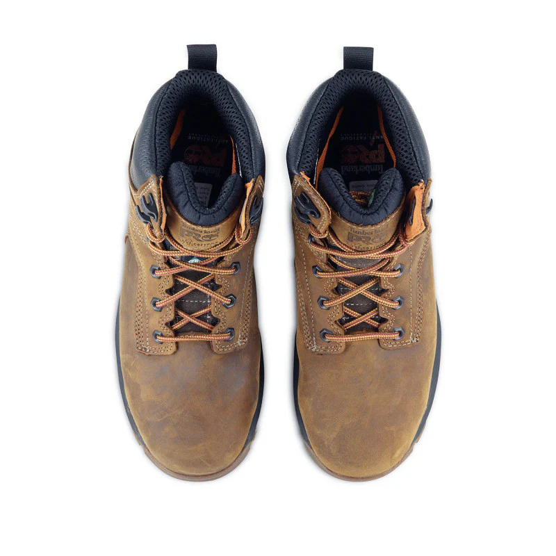 BOTA INDUSTRIAL A5T87 DIELÉCTRICA TIMBERLAND PRO WATERPROOF COLOR CAFE PARA HOMBRE - Image 4