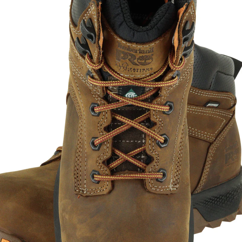 BOTA INDUSTRIAL A5T87 DIELÉCTRICA TIMBERLAND PRO WATERPROOF COLOR CAFE PARA HOMBRE - Image 5