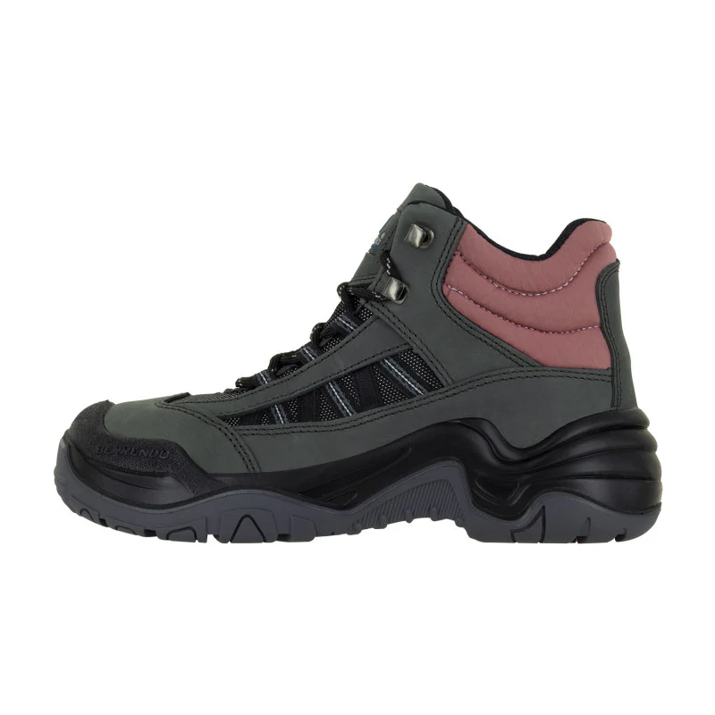 BOTA INDUSTRIAL DE PIEL BERRENDO BIOTECH 3020 GRIS PARA MUJER - Image 4