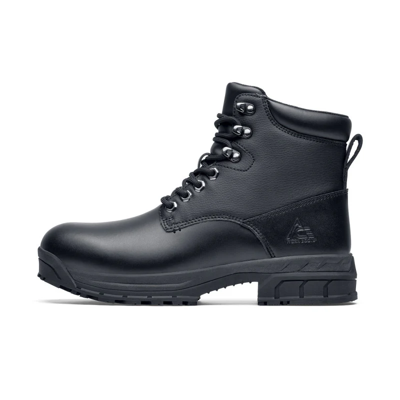 BOTAS ANTIDERRAPANTES COLOR NEGRO SFC ROWAN PARA HOMBRE - Image 4
