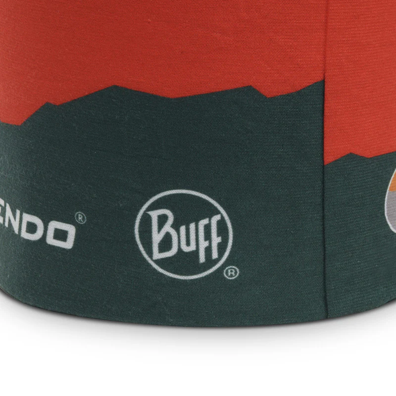 BUFF® ORIGINAL ECOSTRETCH - MULTIFUNCIONAL PARA SENDERISMO COLOR AZUL-NARANJA - Image 7