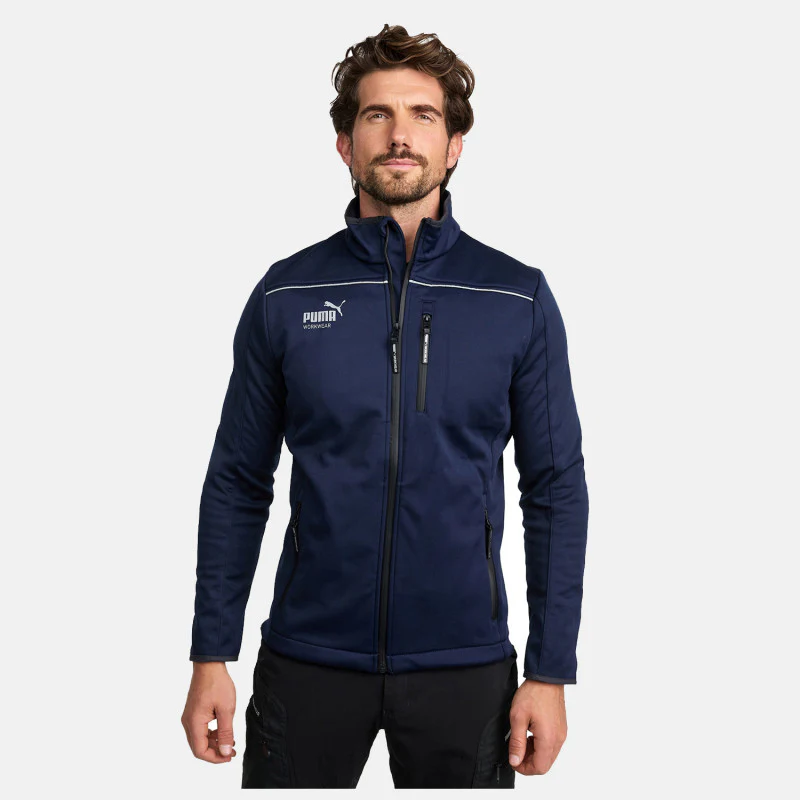 CHAQUETA PUMA WORKWEAR AZUL MARINO PARA USO RUDO - Image 4
