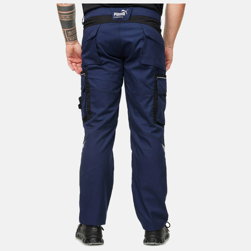 PANTALÓN DE TRABAJO PUMA WORKWEAR PRECISION X AZUL MARINO - Image 4