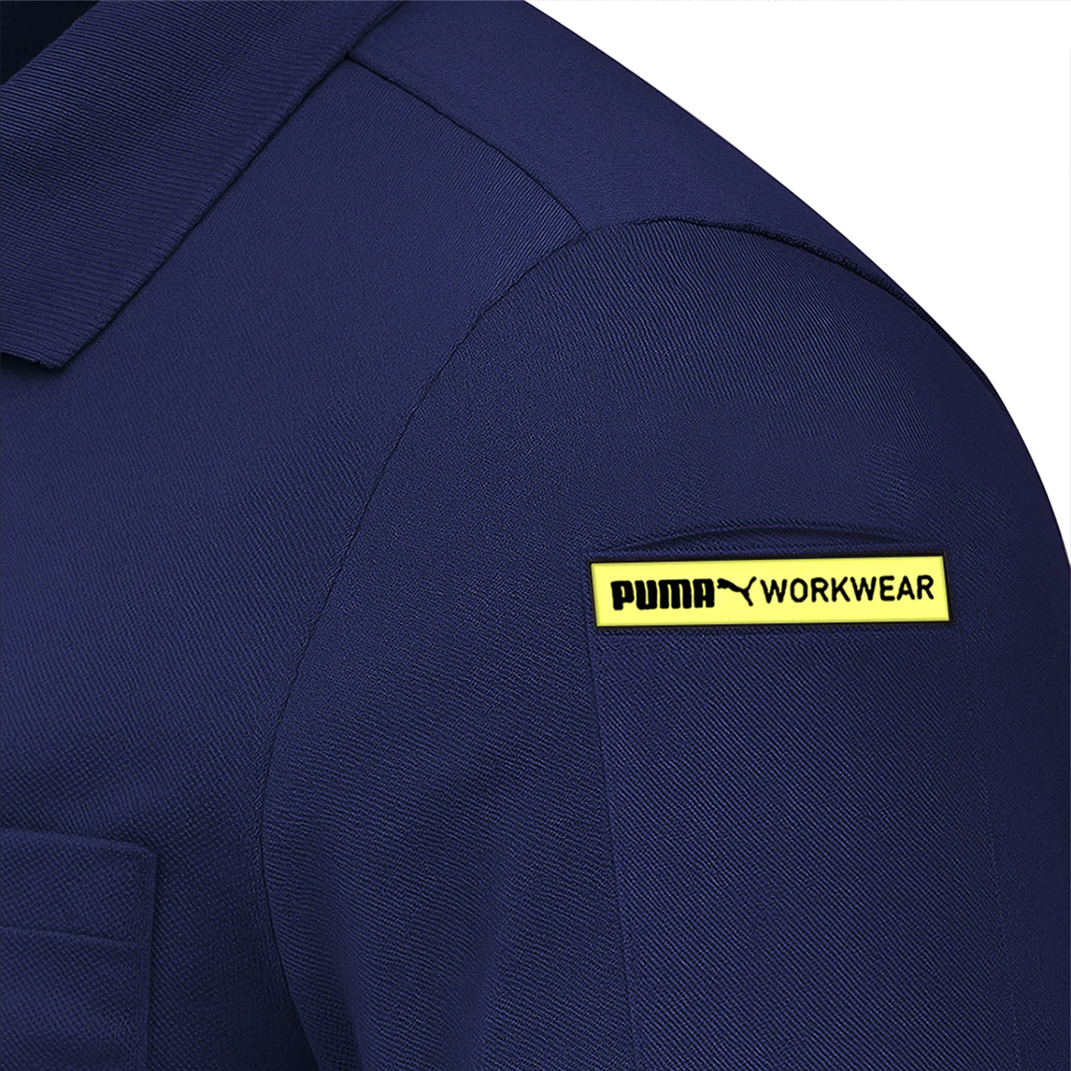 PLAYERA POLO AZUL PUMA WORKWEAR ADVANCED PARA HOMBRE - Image 5